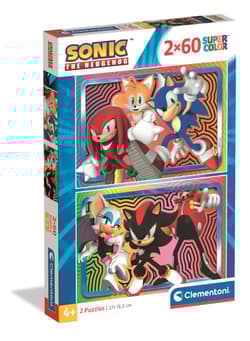 Puzzle 2x60 Super kolor Sonic 24821