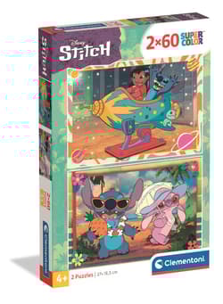 Puzzle 2x60 Super kolor Stitch 24822