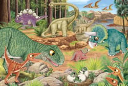 Galeria - zdjęcie nr. 4 - Puzzle 3 x 24 Dinozaury 112308