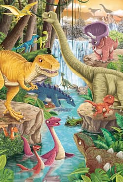 Galeria - zdjęcie nr. 3 - Puzzle 3 x 24 Dinozaury 112308