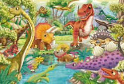 Galeria - zdjęcie nr. 2 - Puzzle 3 x 24 Dinozaury 112308