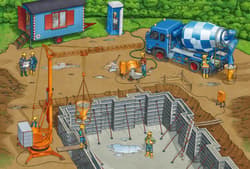 Galeria - zdjęcie nr. 4 - Puzzle 3 x 24 Roboty budowlane 106588