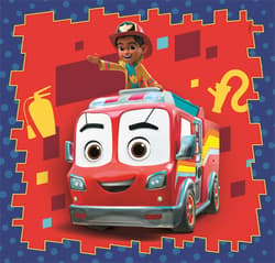 Galeria - zdjęcie nr. 3 - Puzzle 3 x 48 Super Firebuds 25311