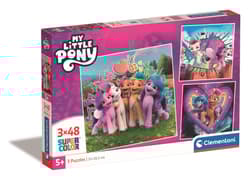 Puzzle 3 x 48 Super Kolor My Little Pony 25322