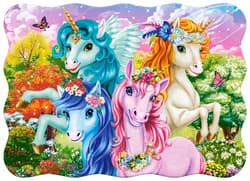 Galeria - zdjęcie nr. 2 - Puzzle 30 Cute Unicorns Selfie B-03822-1