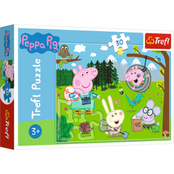 Puzzle 30 Leśna wyprawa Świnka Peppa 18245
