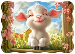 Galeria - zdjęcie nr. 2 - Puzzle 30 Pretty Goat B-03846-1