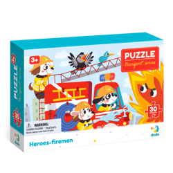 Puzzle 30 Profesje Bohaterscy strażacy DOP300372