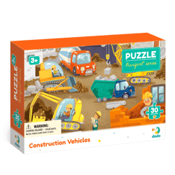 Puzzle 30 Profesje Maszyny budowlane DOP300373