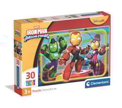 Puzzle 30 Super kolor Iron Man and His Awesome Friends 20839