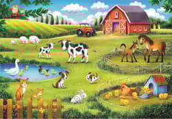 Galeria - zdjęcie nr. 3 - Puzzle 30 Super Kolor The Animal Farm 20286