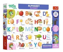 Puzzle 30 Trefliki - Alfabet TREFL