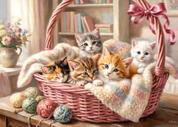 Galeria - zdjęcie nr. 3 - Puzzle 300 CherryPazzi Basket Full of Love 10198