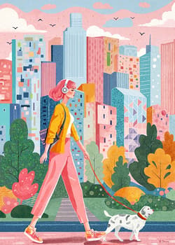 Galeria - zdjęcie nr. 3 - Puzzle 300 CherryPazzi City Vibes 10075