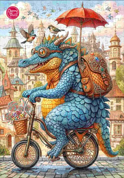 Galeria - zdjęcie nr. 4 - Puzzle 300 CherryPazzi Cutie on Wheels 10112