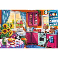 Galeria - zdjęcie nr. 2 - Puzzle 300 EasyPiece Poranek w kuchni 23102