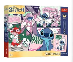 Puzzle 300 Lilo & Stitch + plakat TREFL