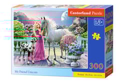 Puzzle 300 Mój przyjaciel Unicor B-030088