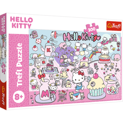 Puzzle 300 Poznaj świat Hello Kitty 23031
