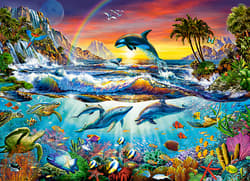 Galeria - zdjęcie nr. 2 - Puzzle 300 Rajska zatoka B-030101