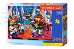Puzzle 300 Rockowy koncert zwierząt B-030453