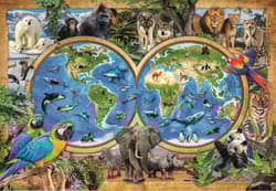 Galeria - zdjęcie nr. 4 - Puzzle 300 Super The Wonderful Animal World 21723