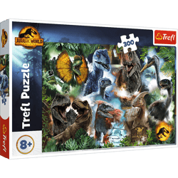 Puzzle 300 Ulubione dinozaury Universal Jurassic World 23013