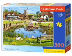 Puzzle 300  Village Center Life B-030644