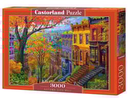 Puzzle 3000 Autumn City Hill CASTOR