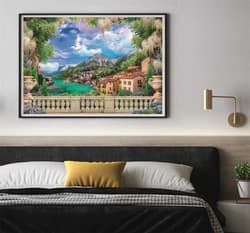 Galeria - zdjęcie nr. 2 - Puzzle 3000 HQ Lush terrace on lake 33553