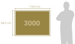 Galeria - zdjęcie nr. 4 - Puzzle 3000 HQ Lush terrace on lake 33553