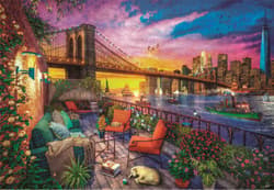 Galeria - zdjęcie nr. 3 - Puzzle 3000 HQ Manhattan balcony sunset 33552