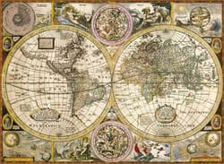 Galeria - zdjęcie nr. 2 - Puzzle 3000 HQ Stara mapa 33531