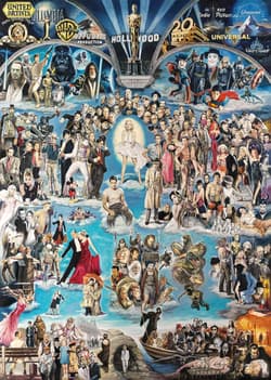 Galeria - zdjęcie nr. 2 - Puzzle 3000 PQ Hollywood XXL R. Casaro 108138