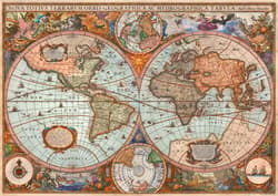 Galeria - zdjęcie nr. 2 - Puzzle 3000 PQ Starożytna mapa świata