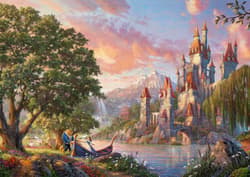 Galeria - zdjęcie nr. 2 - Puzzle 3000 PQ T. Kinkade Piękna i Bestia 111440