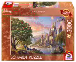 Puzzle 3000 PQ T. Kinkade Piękna i Bestia 111440