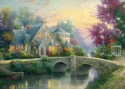 Galeria - zdjęcie nr. 2 - Puzzle 3000 PQ Wieczorną porą T.Kinkade 103436