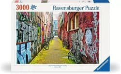 Puzzle 3000 Ulice Amsterdamu
