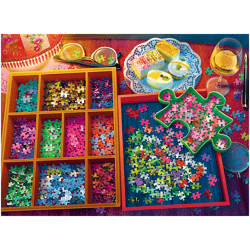 Galeria - zdjęcie nr. 2 - Puzzle 3000 Wieczór z puzzlami 33079