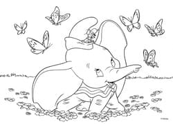 Galeria - zdjęcie nr. 2 - Puzzle 35 maxi double-face Dumbo 304-74150
