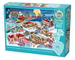 Puzzle 350 Przelot Świętego Mikołaja 113584