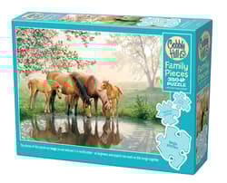 Puzzle 350 Rodzina koni 112665