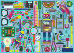 Galeria - zdjęcie nr. 2 - Puzzle 350 Skarby z dziecięcej szuflady 113588