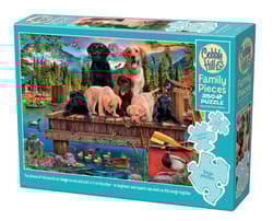 Puzzle 350 Szczeniaki i kaczki 113631