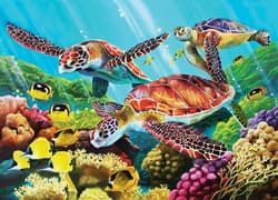 Galeria - zdjęcie nr. 2 - Puzzle 350 Żółwie morskie 112669
