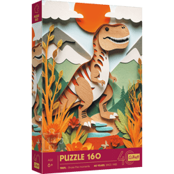 Puzzle 3D 160 40-lecie Trefl Dinozaur 40048