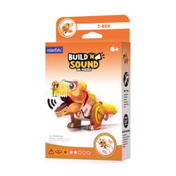 Puzzle 3D Buduj i słuchaj Tyranozaur Rex
