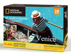 Puzzle 3D Wenecja Plac Św. Marka National Geo