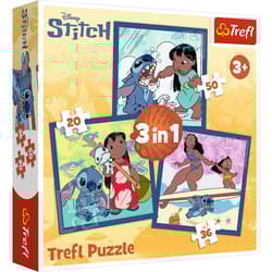 Puzzle 3w1 Czas ze Stitchem 34896